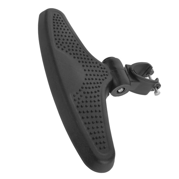 LITINKIMI Black PE Stroller Footrest Accessory, 9.1x5.9x1.2in for Enhanced Comfort During Stroller Walks and Outings