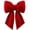 Red_02, variant on Velvet Bows for Christmas Tree Vintage Ribbon Bows Wreath Bows Rustic Crafts Gift Bows for Xmas Tree Garland Wreath Holiday Decorations Wine