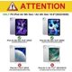 thumbnail image 2 of Ipad Air 5.a generación (2022) / Ipad Air 4.a generación (2020) 10,9 pulgadas: cubierta a prueba de golpes con carcasa trasera transparente (hy), 2 of 4