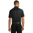 thumbnail image 2 of Port Authority Crossover Raglan Polo-M (Black), 2 of 6
