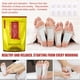 thumbnail image 3 of Almohadillas para pies - Cuidado de pies y cuerpo - Aplicar, dormir y sentirse mejor - Todos los ingredientes naturales y de primera calidad para la mejor combinación y los mejores resultados - 20 PC JAMW Sencillez, 3 of 5