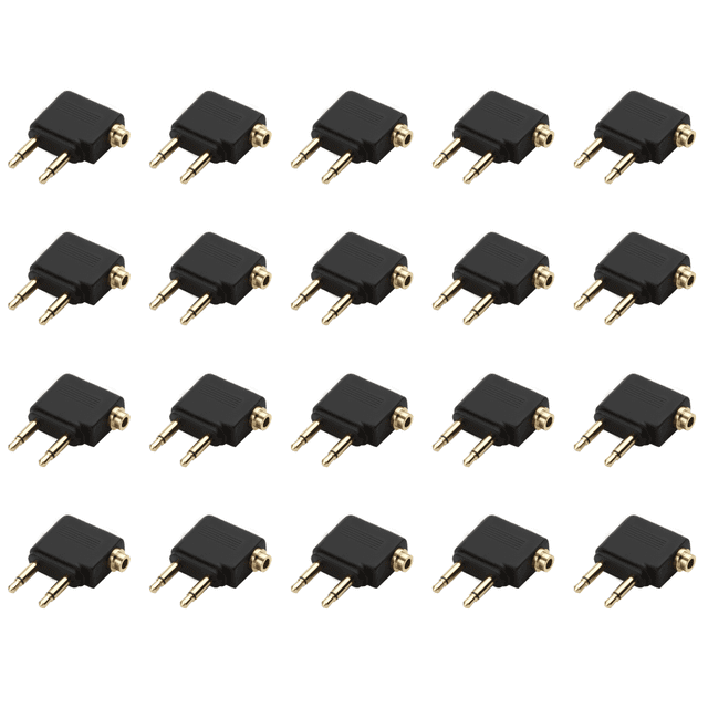 Adaptador Audio Jack 3 5 Mm Convertidor para en Avión (1 Unidad)
