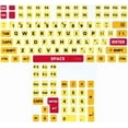 thumbnail image 4 of FLINT - Large Print Computer Keyboard Sticker, High Contrast Keyboard Sticker With Overs, 4 of 5