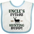 thumbnail image 3 of Inktastic Uncle Future Hunting Buddy Boys Boys Baby Bib, 3 of 4