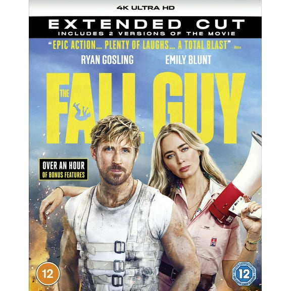 The Fall Guy (4K Ultra HD) Emily Blunt Aaron Taylor-Johnson Lee Majors David Collins Matuse