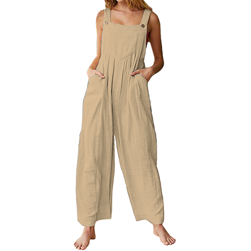 plus size cotton jumpsuit