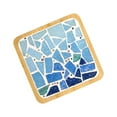 thumbnail image 1 of Kit de mosaico de vidrio para adultos y niños | Azulejos de colores variados con marco de madera y herramientas | Decoración del hogar y artículos para hacer regalos hechos a mano para aliviar el, 1 of 3