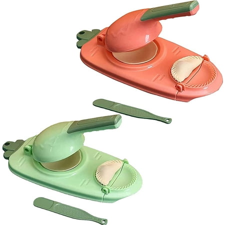 

2 In 1 Dumpling Maker Dumpling Ravioli Making Tool for Kitchen Manual Baking Pastry Empanada Maker Press Molud Artifact For Pressing Dumpling Skin Wrapper