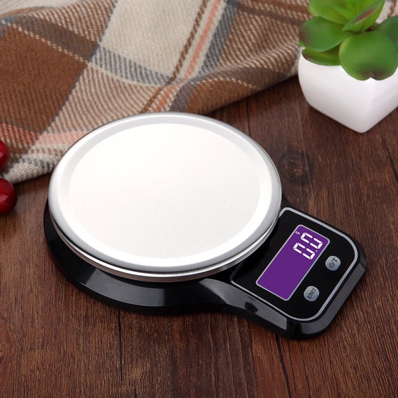 Balance de Cuisine Balance Alimentaire Mini Balance Électronique à Plateforme Balance Numérique avec Plateforme en Acier Inoxydable