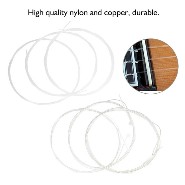 Delicate Guitar String, Nylon String Guitar, Portable Durable For Guitars Classical Guitars