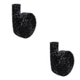 thumbnail image 3 of Monstrate Pegatinas ostentosas Resina Cristal Decoración Apliques Craft Fix Decor Beads Hot Melt Adhesivo Taladro Tira Negro 1 3.5cmAncho negro 1 3.5 cm de ancho 2piezas Monstrate CBP360578, 3 of 6