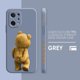 thumbnail image 3 of Funda de silicona líquida para OPPO FIND X6 X3 REALME X7 X50 RENO 2 4Z 4 6 Lite 5Z 5F 4G 5G PRO, bonito oso de peluche, 3 of 5