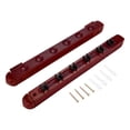 thumbnail image 3 of Amdohai 6-Cue Wall Mount Wood Cue Rack Billiard Wall Rack Hardwood Cue Sticks Holder with Pool Cue Clips, 3 of 8