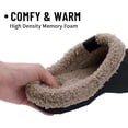 thumbnail image 3 of KAQ Classic Fur Lined Clogs Waterproof Winter Fuzzy Slippers for Women Men Indoor and Outdoor, 3 of 13