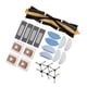 thumbnail image 4 of Accesorios para barredora Sincero DEEBOT OZMO T8 T8aivi Repuestos de trapo de tela bolsa para polvo filtro cepillo, 4 of 10