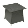 thumbnail image 6 of Four Seasons Courtyard Dual Heat 50,000 BTU Square Gas Tabletop Fire Pit, 6 of 12