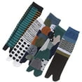 thumbnail image 2 of Eease 5Pairs Tabi Socks Japanese Style Two- finger Socks V- Toe- Flop Big Toe Tabi Socks Fun Novelty Cotton, 2 of 11