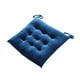 thumbnail image 2 of Cojín de silla esmerilado de color liso | Cojín de asiento grueso y suave para sillas de comedor, oficina y estudiantes | Tejido de lino transpirable, resistente a la decoloración, cómodo para tod, 2 of 4