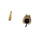 thumbnail image 5 of Reloj De Escultura De Felino Dorado, Pieza Central, Elegante Adorno Animal Para Oficina, Decoración Del Hogar, Decoración única Para Mesa Y Pared, Regalo, 5 of 8