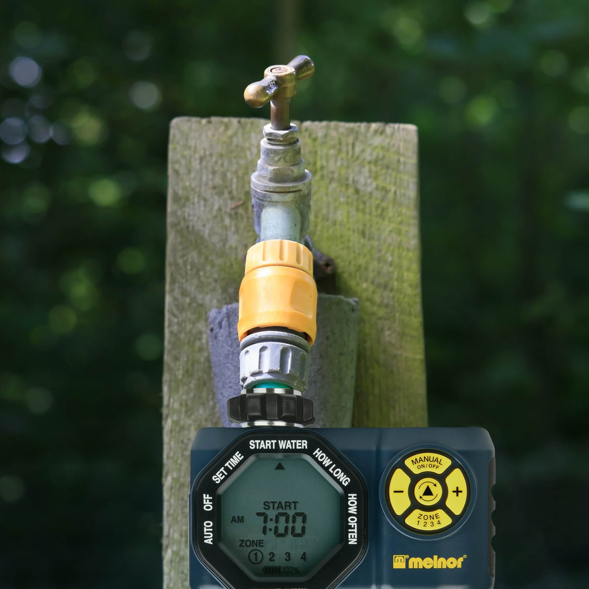 Melnor Digital 4 Zone Programmable Water Timer and Controller for