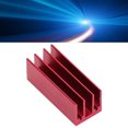 thumbnail image 4 of Heat Sink, 40x16x16mm Heatsink Red Standard Design  For Electronic Component, 4 of 8