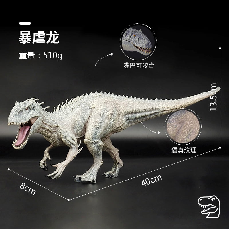 Bereserker Rex Figurine Indominus Dinosaur Model Figure Collector Decor Toy 