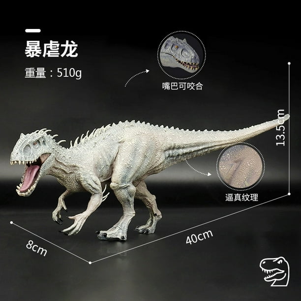 Animals Model Toy with Movable Jaw Plastic Jurassic Indominus Rex