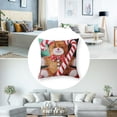 thumbnail image 5 of Christmas Plush Stuffed Toy Stuffed Gingerbread Man Toy Soft Aesthetic Gingerbread Man Pillow Stuffed Christmas Toys for Christmas Party Favors Decorations, 5 of 7