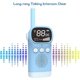 thumbnail image 5 of piezas de walkie talkie para niños de 3 km, mini juguete portátil con cordón, walkie-talkie para niños, regalo de cumpleaños para niños y niñas, 5 of 5