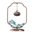 thumbnail image 1 of GUOOL Chinese Lotus Shape Hanging Incense Burner Decorative Incense Holder Metal Alloy B, 1 of 9