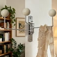 thumbnail image 5 of TACILIP Mens Gifts, Vintage Rotating Wall Hooks Multi Functional Iron Coat Rack With Solid Wood Ball Decorative Hanger For Entryway Bedroom Wardrobe Hats Bags, Storage Shelf, 1PC, 5 of 6