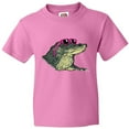 thumbnail image 3 of Inktastic Sunny Gator in Pink Sunglasses Youth T-Shirt, 3 of 5