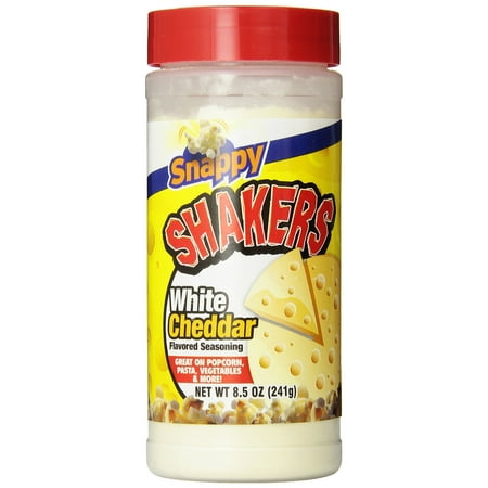 Snappy Popcorn White Cheddar Cheese Shaker, 8.5