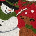 thumbnail image 3 of Park Designs Flurry Snowman Doormat 1'6''x2'6'', 3 of 6