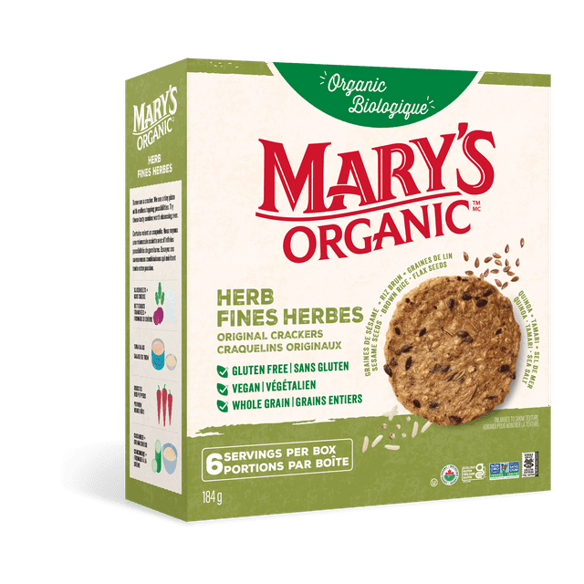 Mary's Gluten Free Herb Organic Crackers