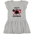 thumbnail image 3 of Inktastic Valentine's Day Gigi's Lovebug Girls Toddler Dress, 3 of 5