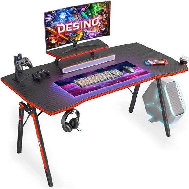 Gaming Desk 40 inch PC Computer Desk, Home Office Desk Table Gamer
