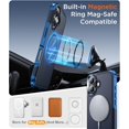 thumbnail image 3 of Designed for iPhone 16 Case Magnetic,[Compatible with Magsafe][Military Grade Drop Protection] Dropproof Heavy Duty Tough Rugged Shockproof Phone Case for iPhone 16 (6.1")-Seablue, 3 of 13