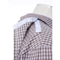 thumbnail image 6 of SiiRoh Men Elderly Adaptive Tee Shirts Open Back with Full Back Overlap Loose Long Sleeve Button-up Shirt for Daily Caring Coffee XXL, 6 of 7