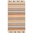 thumbnail image 2 of SAFAVIEH Montauk Lorenzo Striped Cotton Area Rug, Beige/Multi, 3' x 5', 2 of 6