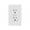 White, variant on Leviton Non-Grounding Cord Plug - Single Pack