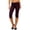 j25-Purple, variant on LIIPEE Womens Leggings Casual Solid Color Slim-Leg Cropped Low Legging Female Tight Seamless Waistband Comfortable Hip-Lifting Breathable Soft Daily Yoga Pants With Pockets,L