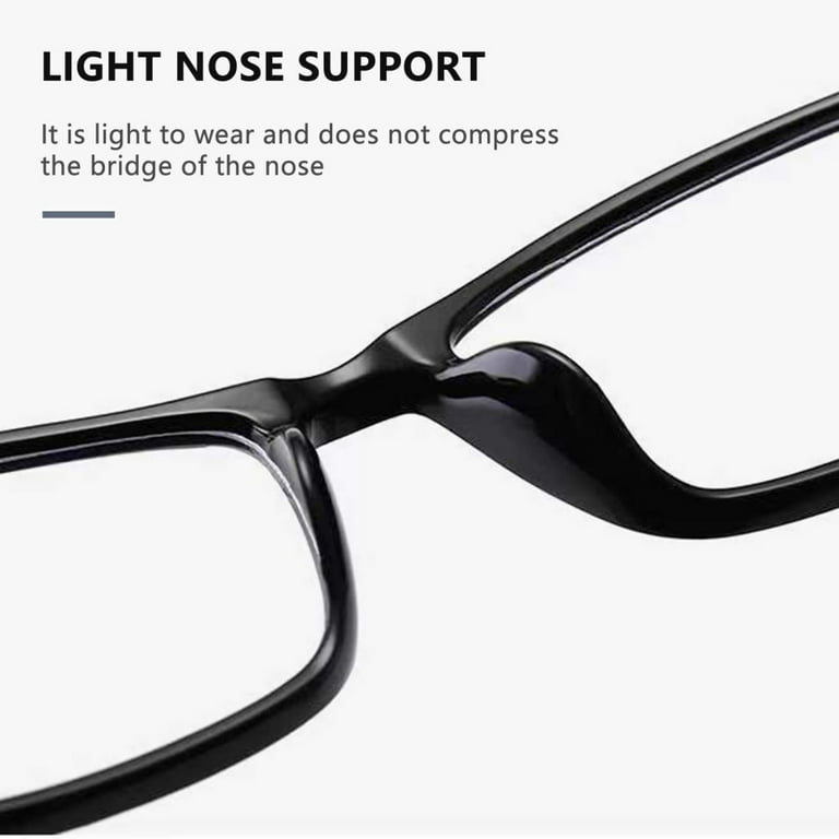 Black rimmed 2024 glasses non prescription