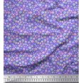 thumbnail image 1 of Soimoi Poly Georgette Fabric Flower Artistic Decor Fabric Printed Yard 52 Inch Wide, 1 of 3