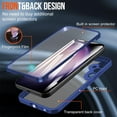 thumbnail image 3 of for Samsung Galaxy S23 Clear Case, 360° Full Body Protective Shockproof Anti-Scratch Phone Case Cover Galaxy S23 5G, Slilcone TPU Slim Fit Thin for Samsung S23 Front + Back Dual Layer Protection, 3 of 7