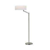 13 Sonneman Suspended Glass - Sonneman 708313 Perch 1 Light Swing Arm Floor Lamp,Satin Nickel