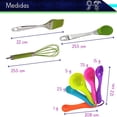 thumbnail image 3 of Utencilios Para Cocina Chick Flic De Silicona 18 Pzs, 3 of 6