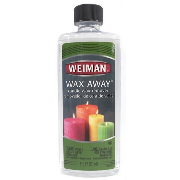 Weiman Wax Away Candle Wax Remover, 8 oz Bottle