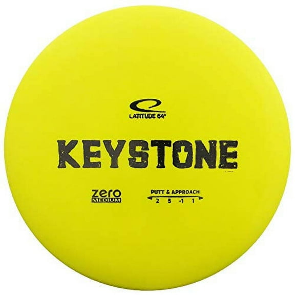 Latitude 64 Zero Line Medium Keystone Putt & Approach Golf Disc [Colors May Vary] - 173-176g