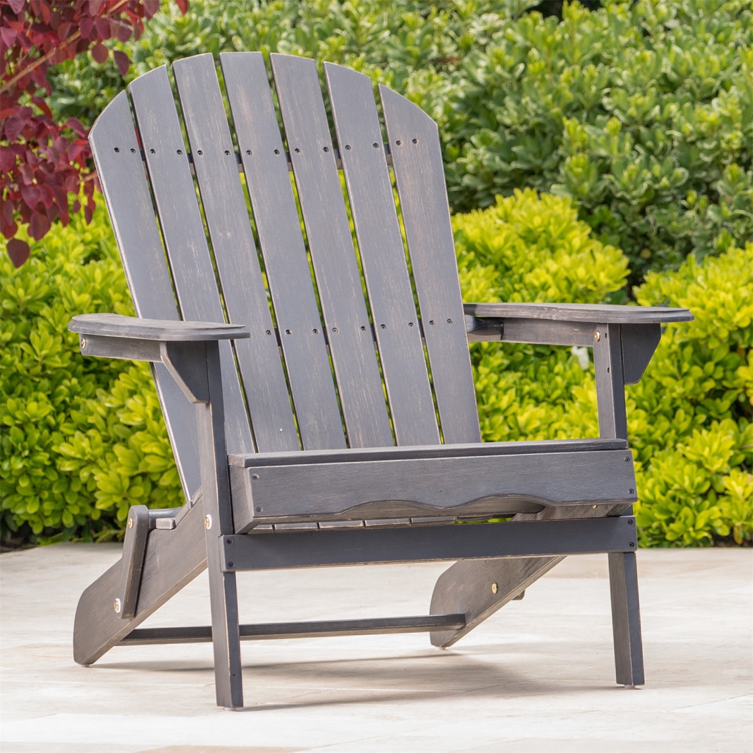 Kepooman Wood Adirondack Chair, Outdoor Patio Lounger Chair for Beach, Deck, Garden, Backyard, Lawn, Porch, Pool Side, Fire Pit, Dark Grey Kepooman Wood Adirondack Chair, Outdoor Patio Lounger Chair for Beach, Deck, Garden, Backyard, Lawn, Porch, Pool Side, Fire Pit, Dark Grey